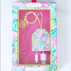 Lilly Pulitzer Charging Tag